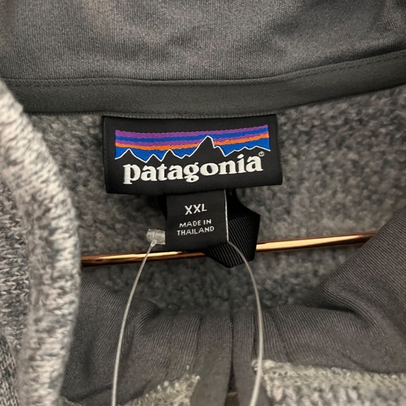 NWT Men's Better Sweater® 1/4-Zip Fleece - Stone Wash - Picture 4 of 9